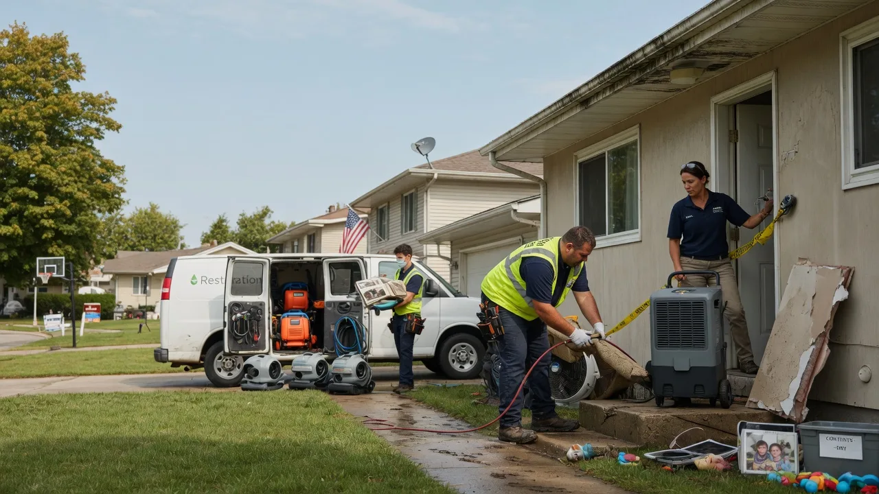 Water Damage Restoration in Albany, IL near me